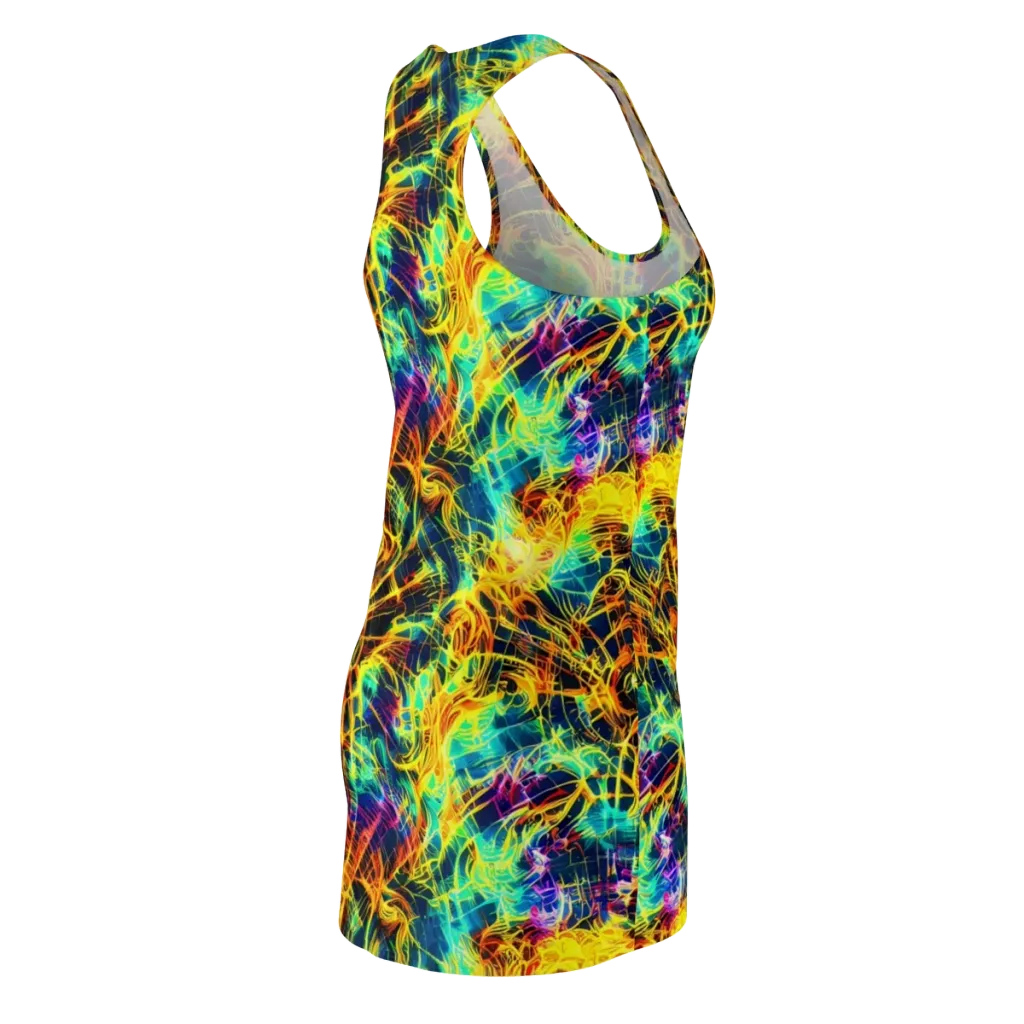 Kapp's Kaleidoscope on Racerback Dress — Back Side