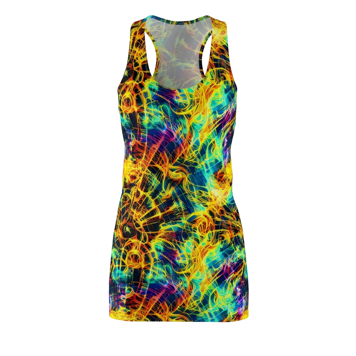 Kapp's Kaleidoscope on Racerback Dress — Front