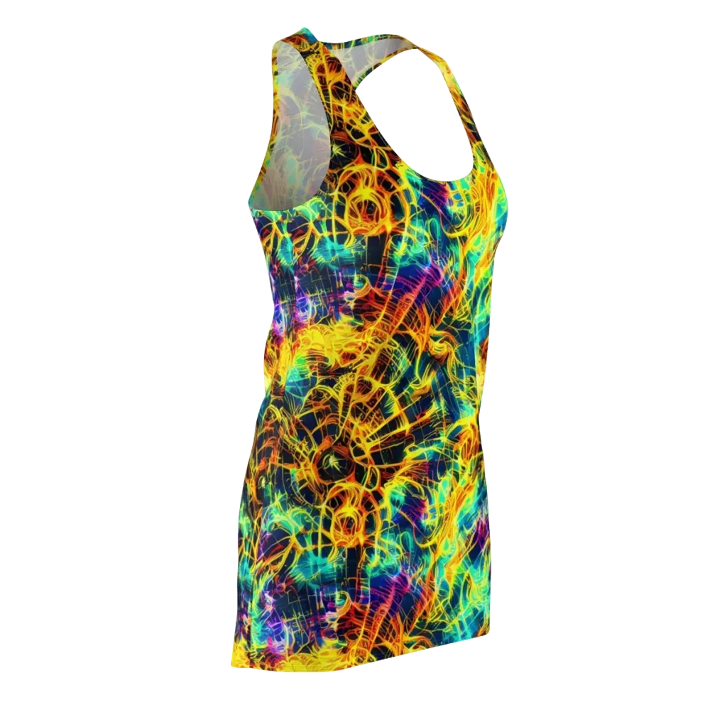 Kapp's Kaleidoscope on Racerback Dress — Front Side