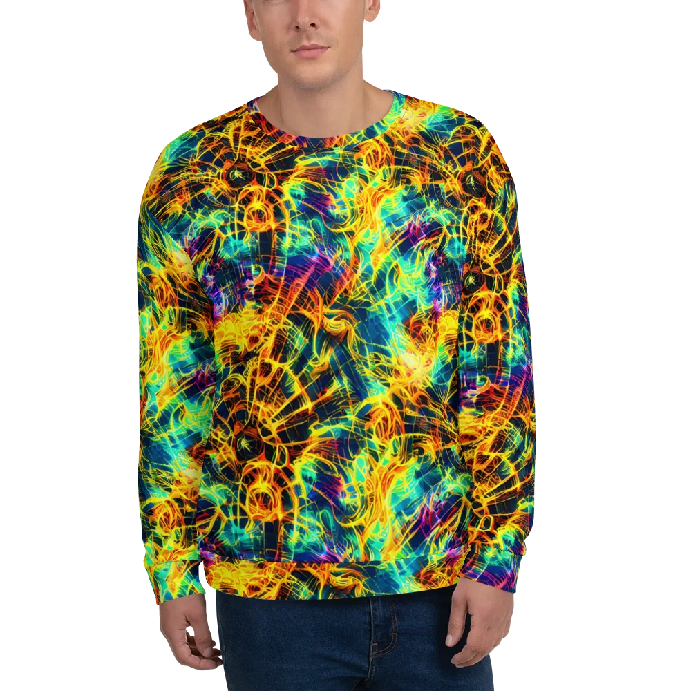 Kapp's Kaleidoscope on Sweatshirt — Front
