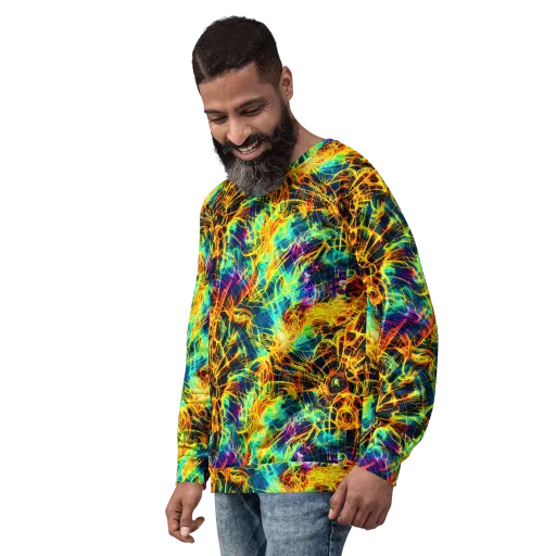 Kapp's Kaleidoscope on a Sweatshirt
