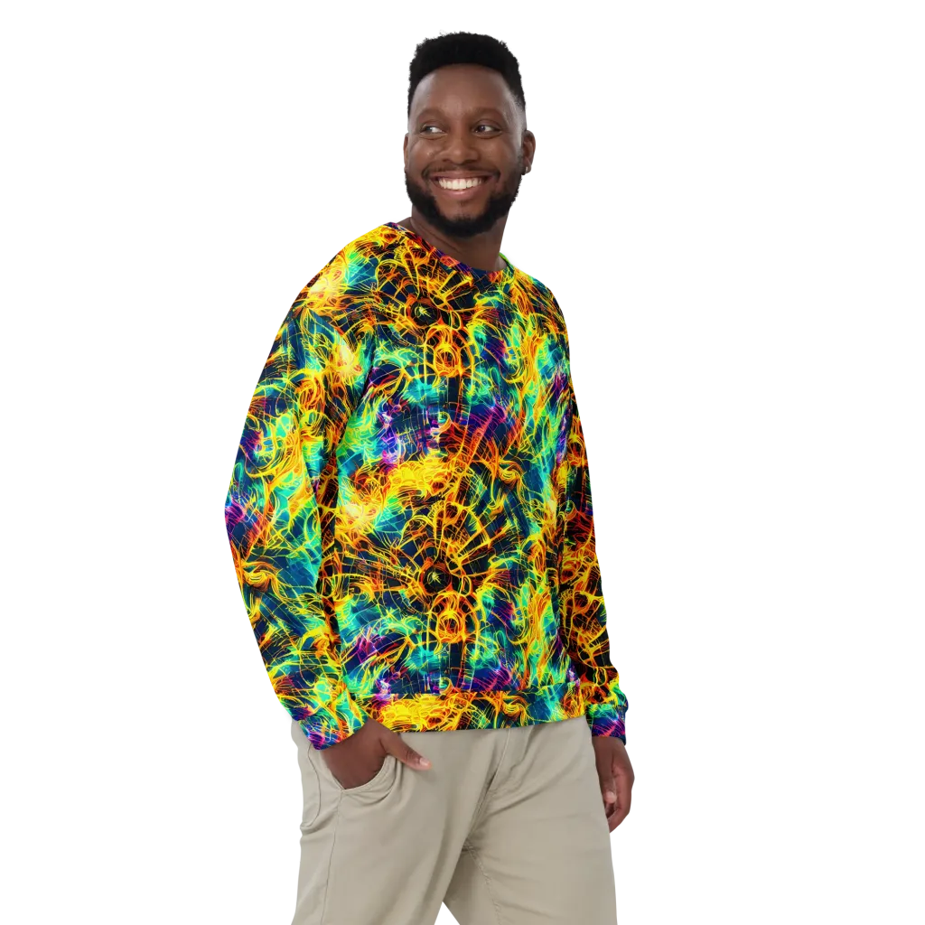 Kapp's Kaleidoscope on Sweatshirt — Front