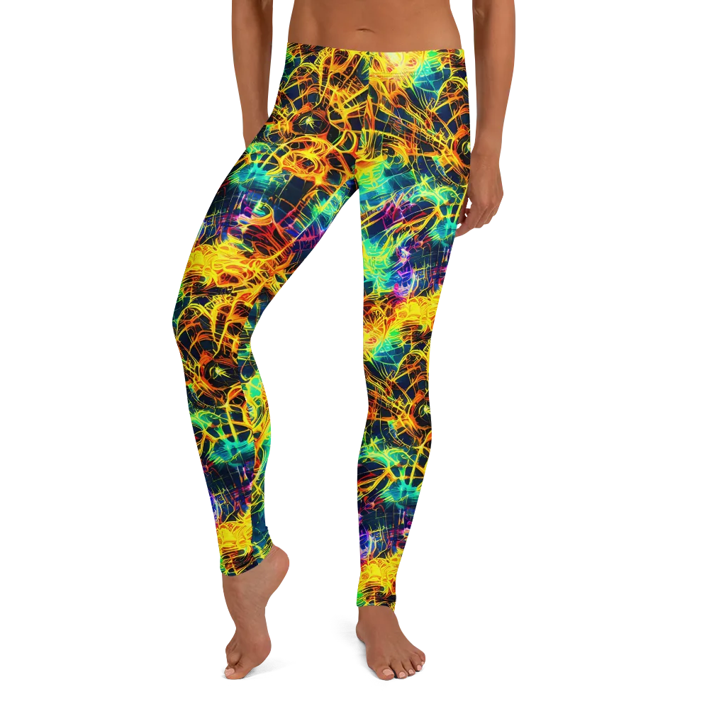 Kapp's Kaleidoscope on Leggings — Front