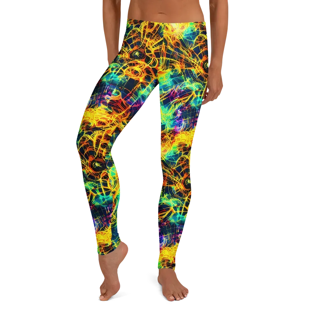 Kapp's Kaleidoscope on Leggings — Front
