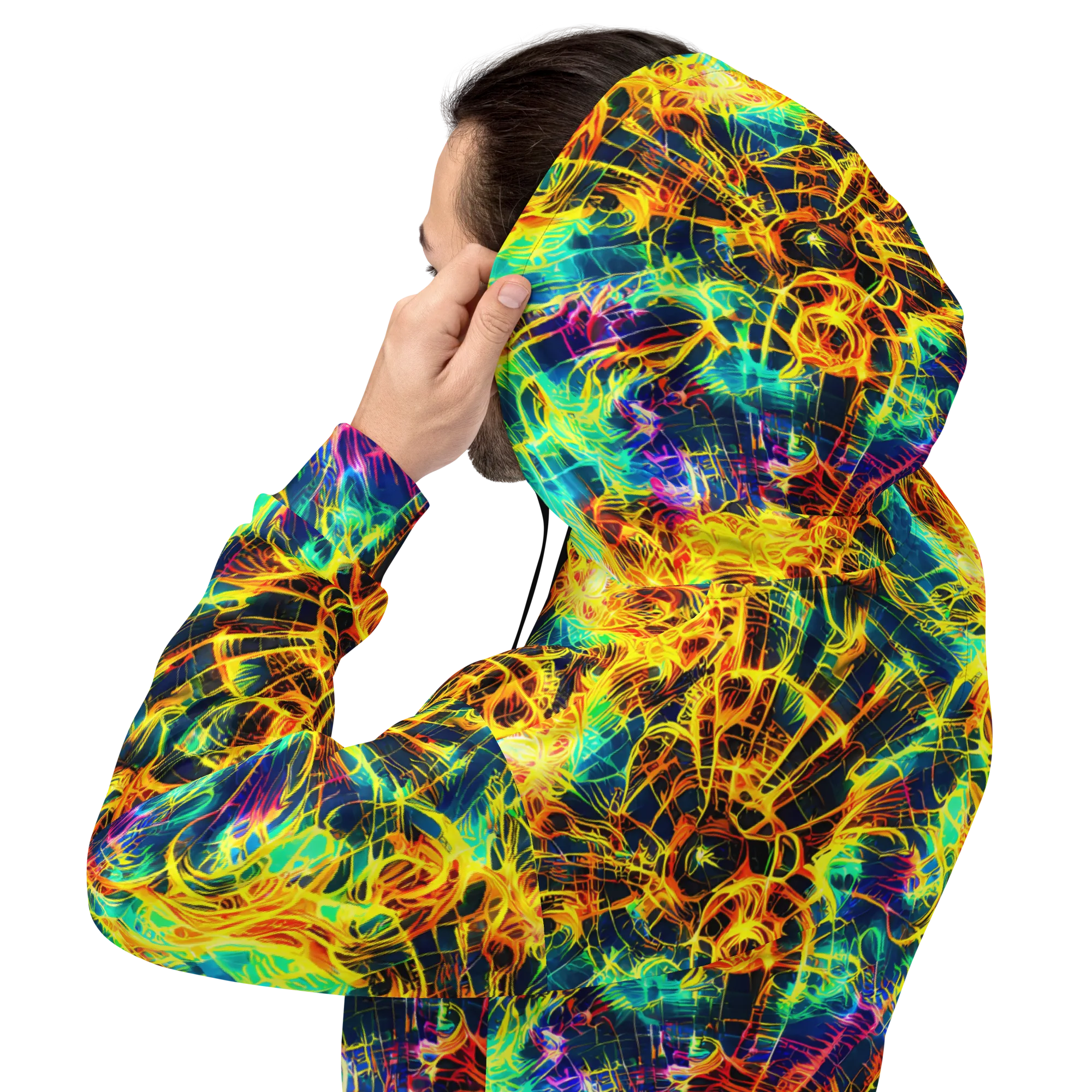 Kapp's Kaleidoscope on Hoodie — Back