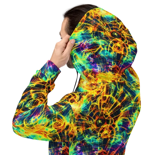 Kapp's Kaleidoscope on a Hoodie