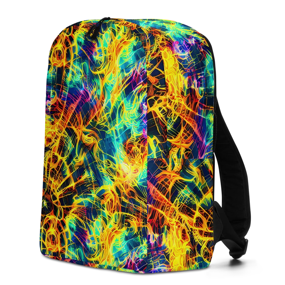 Kapp's Kaleidoscope on Minimalist Backpack — Left