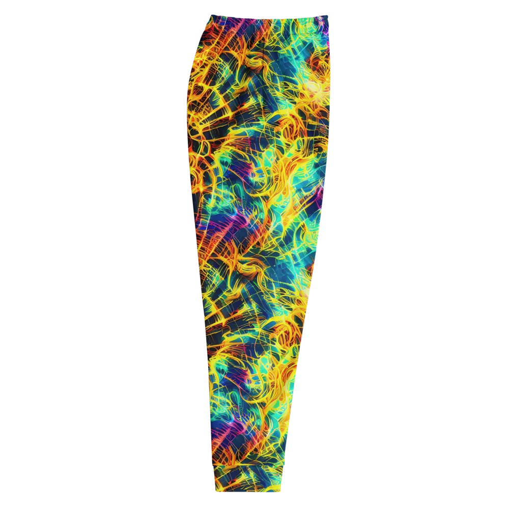 Kapp's Kaleidoscope on Men's Joggers — Right