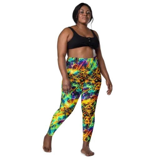 Kapp's Kaleidoscope on a Leggings with Pockets