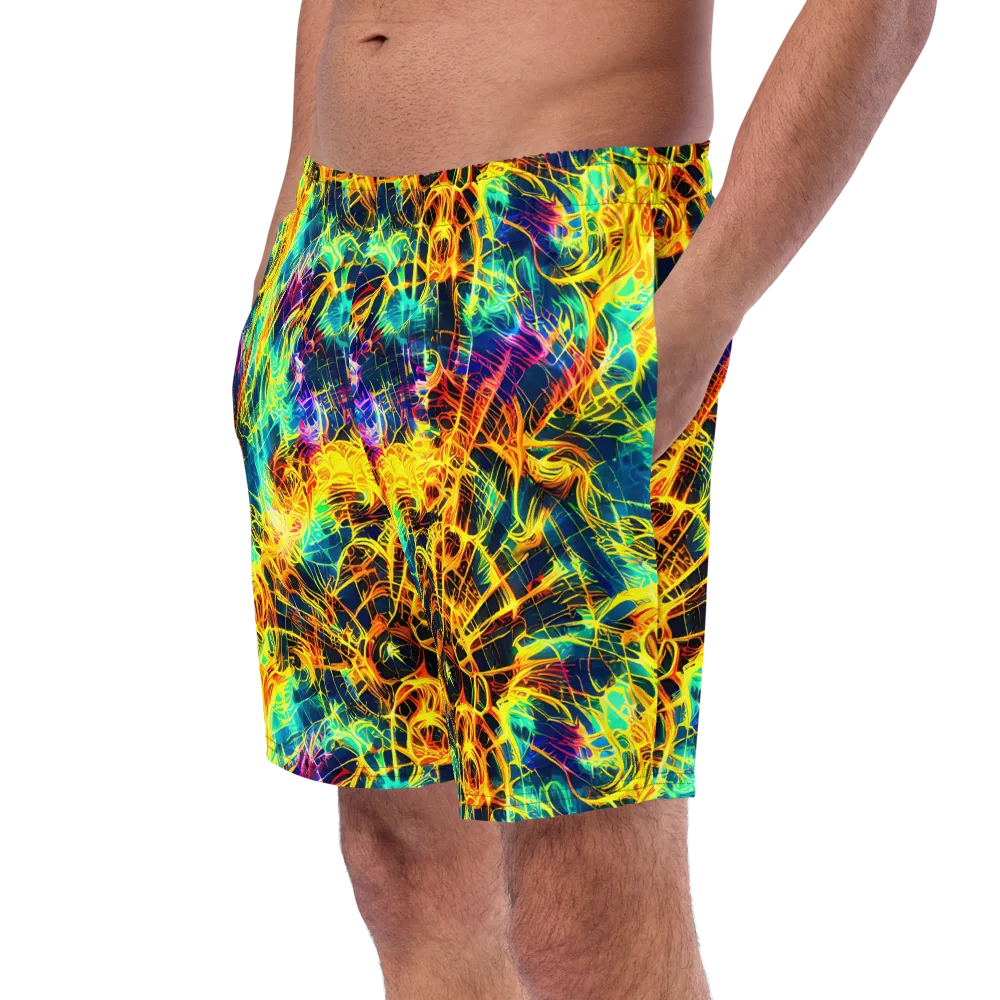 Kapp's Kaleidoscope on Swim Trunks — Left Front