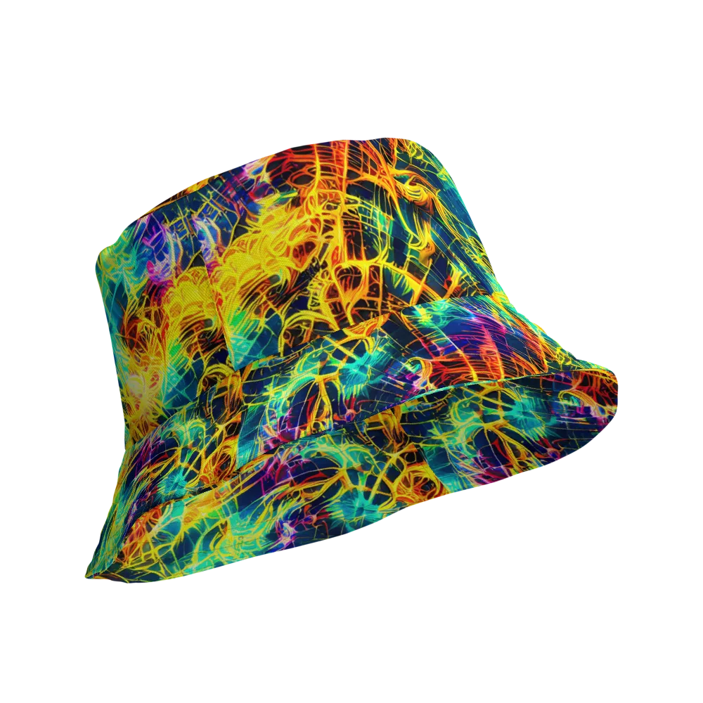 Kapp's Kaleidoscope on Reversible Bucket Hat — Product details Outside