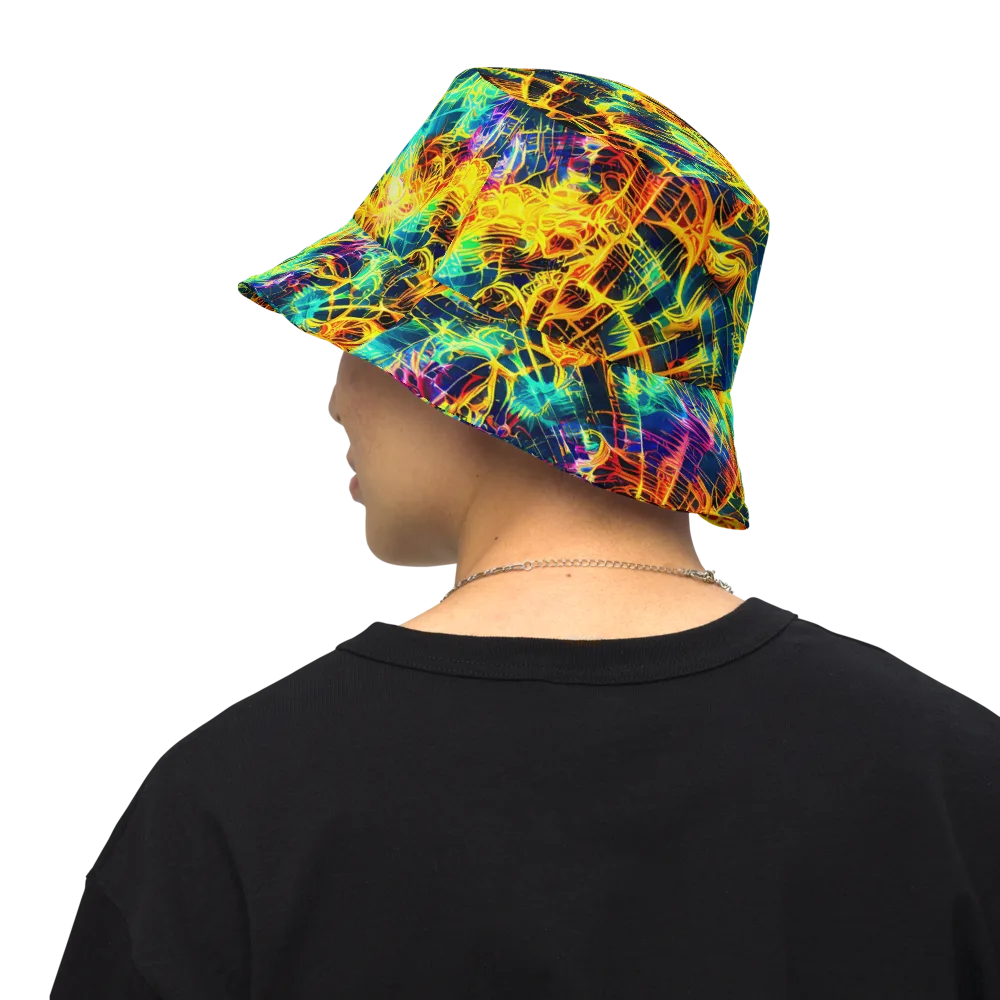 Kapp's Kaleidoscope on Reversible Bucket Hat — Back Inside