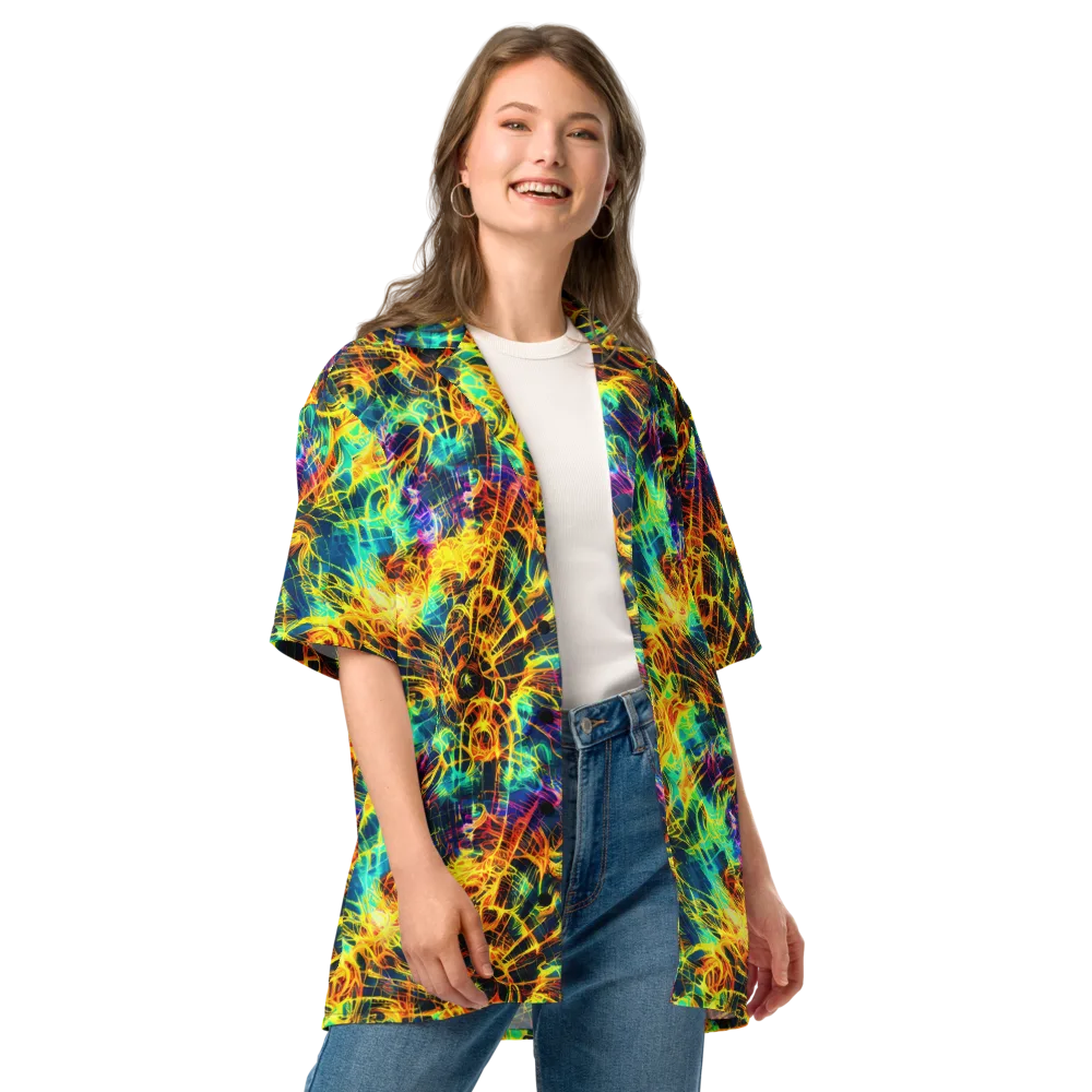 Kapp's Kaleidoscope on Button Shirt — Front