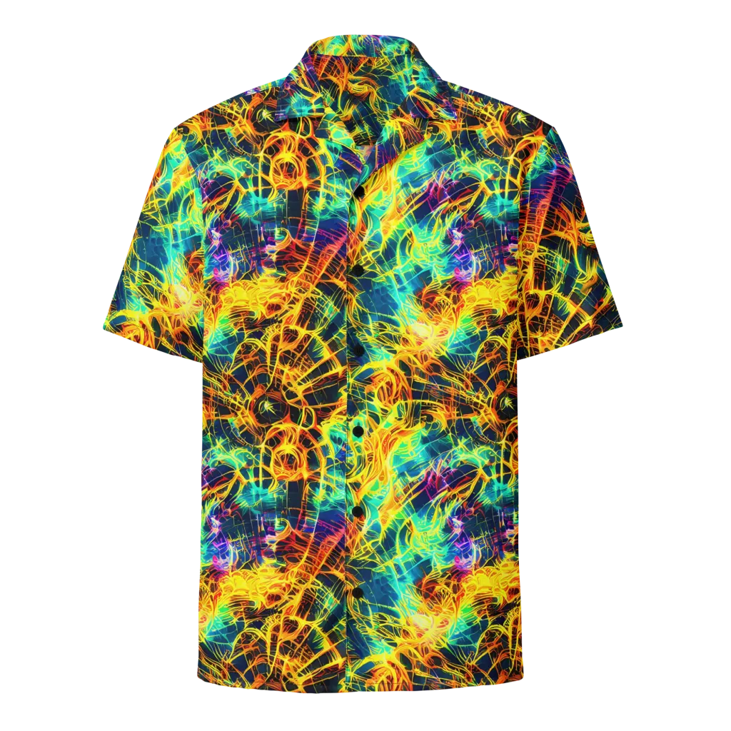 Kapp's Kaleidoscope on Button Shirt — Front
