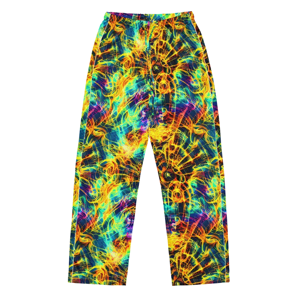 Kapp's Kaleidoscope on Women's Pajama Pants — Front