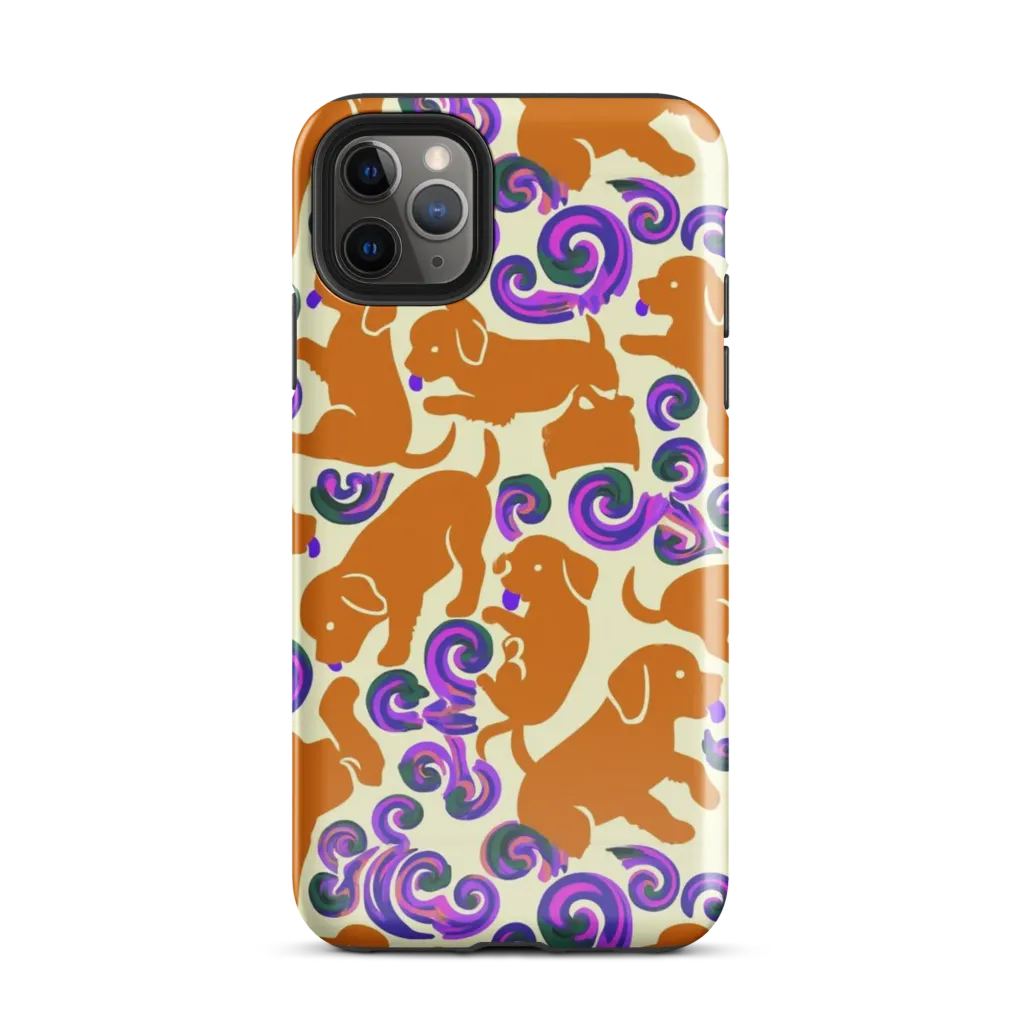 Copper Canine Carnival on Tough Case for iPhone® — Front