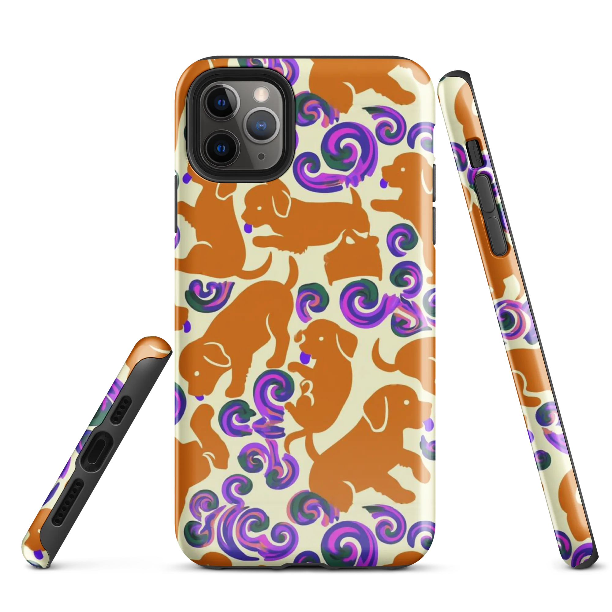 Copper Canine Carnival on Tough Case for iPhone® — Front