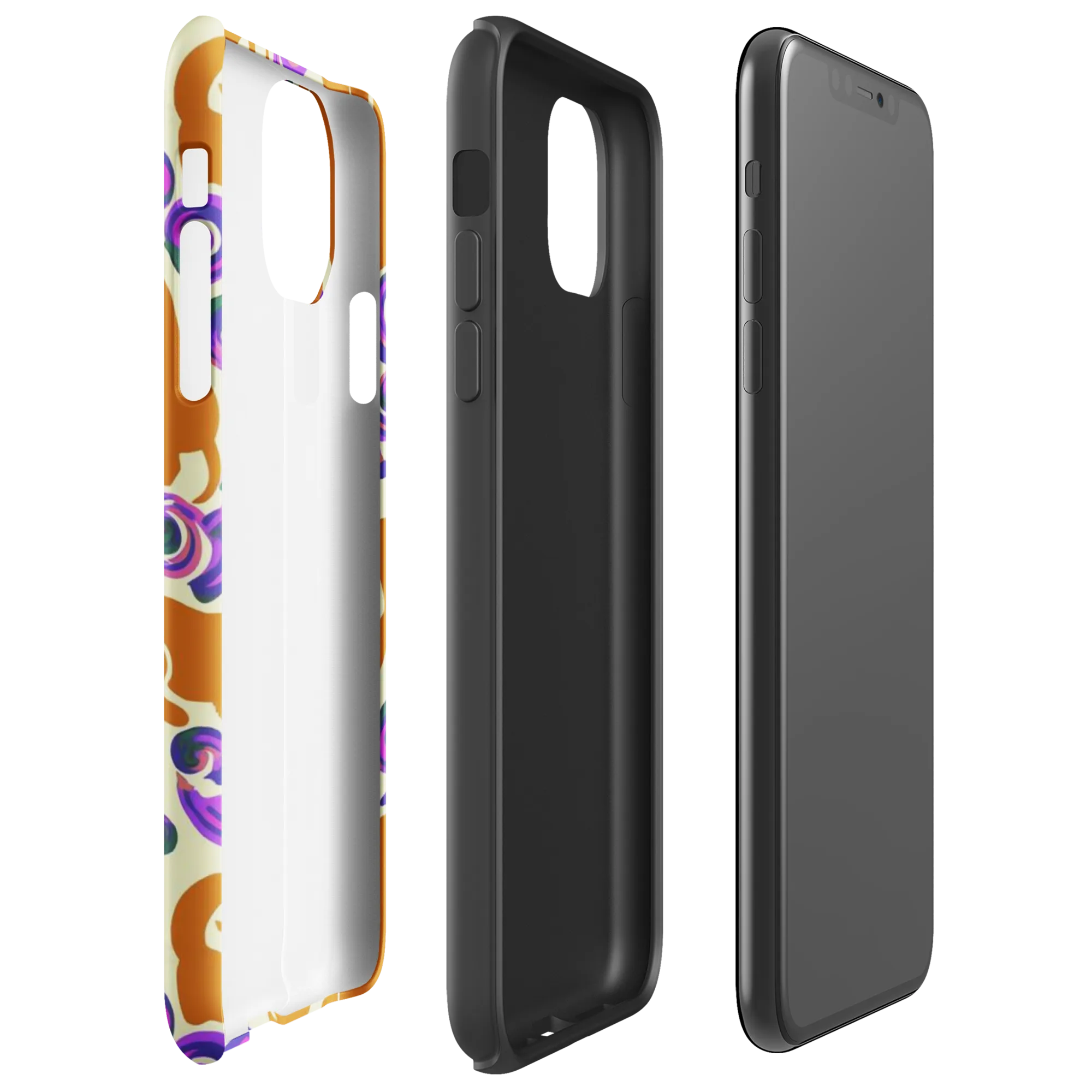 Copper Canine Carnival on Tough Case for iPhone® — Right