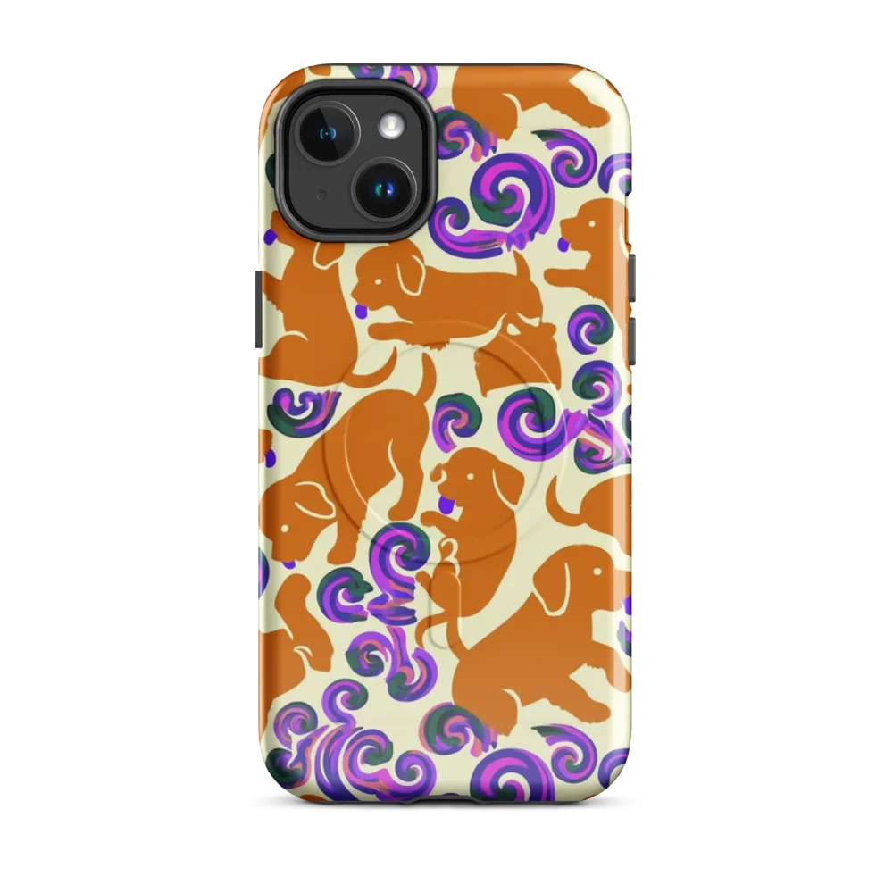 Copper Canine Carnival on MagSafe Tough Case for iPhone® — Front