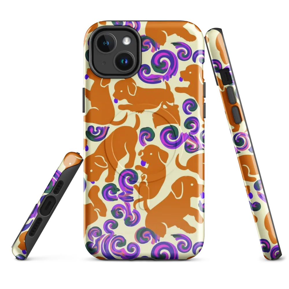 Copper Canine Carnival on MagSafe Tough Case for iPhone® — Front