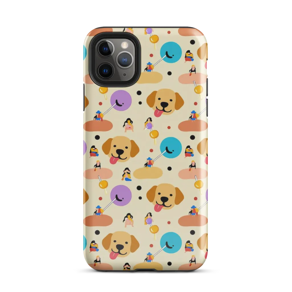 Paws And Pops on Tough Case for iPhone® — Front