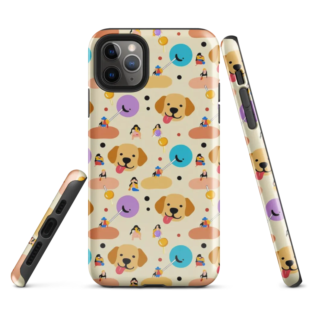 Paws And Pops on Tough Case for iPhone® — Front