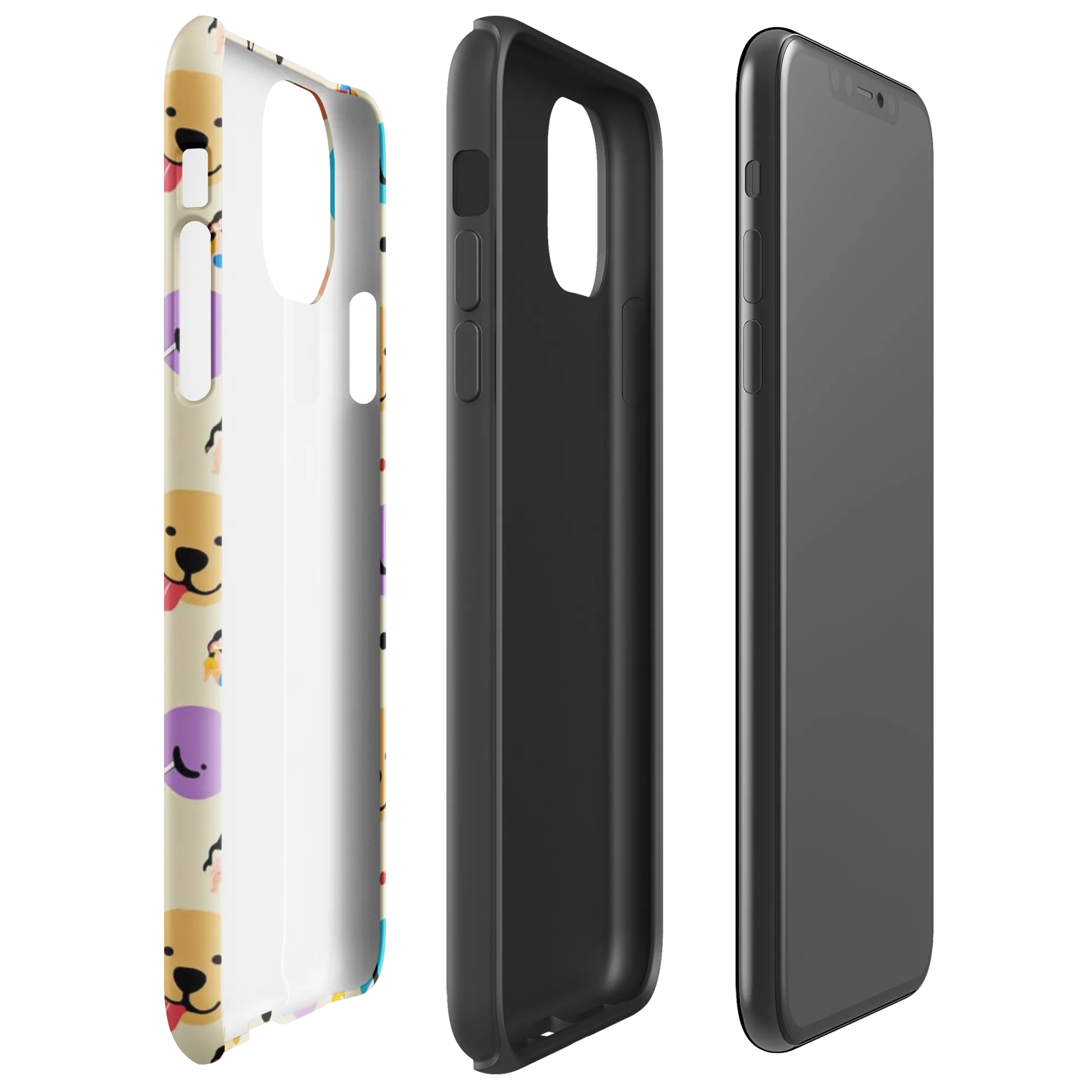 Paws And Pops on Tough Case for iPhone® — Right