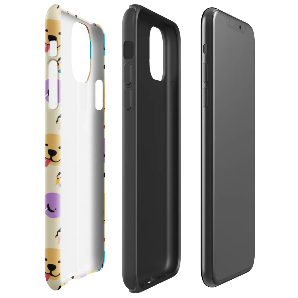 Paws And Pops on Tough Case for iPhone® — Right
