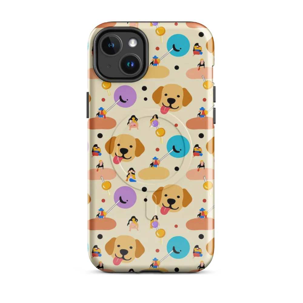 Paws And Pops on MagSafe Tough Case for iPhone® — Front