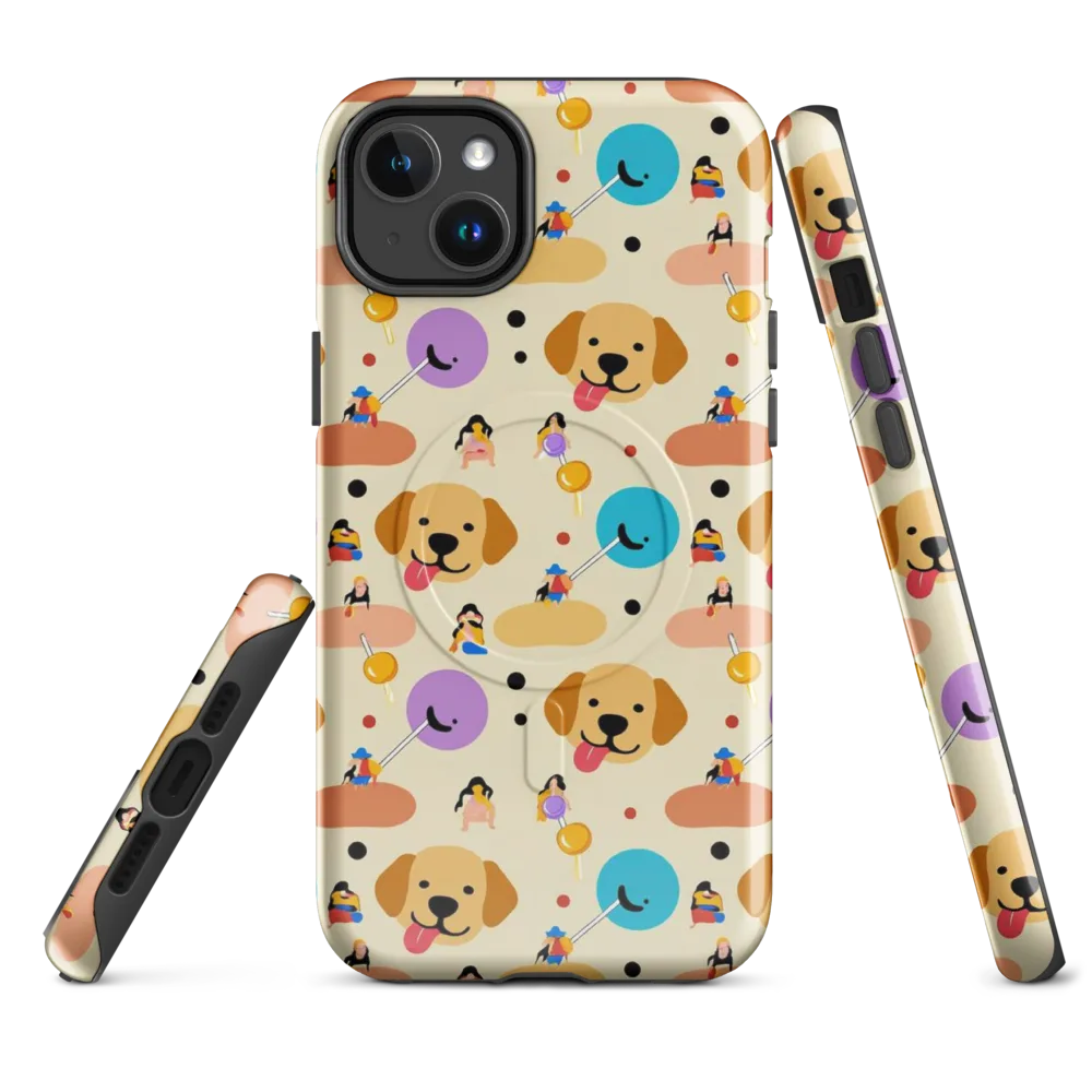 Paws And Pops on MagSafe Tough Case for iPhone® — Front