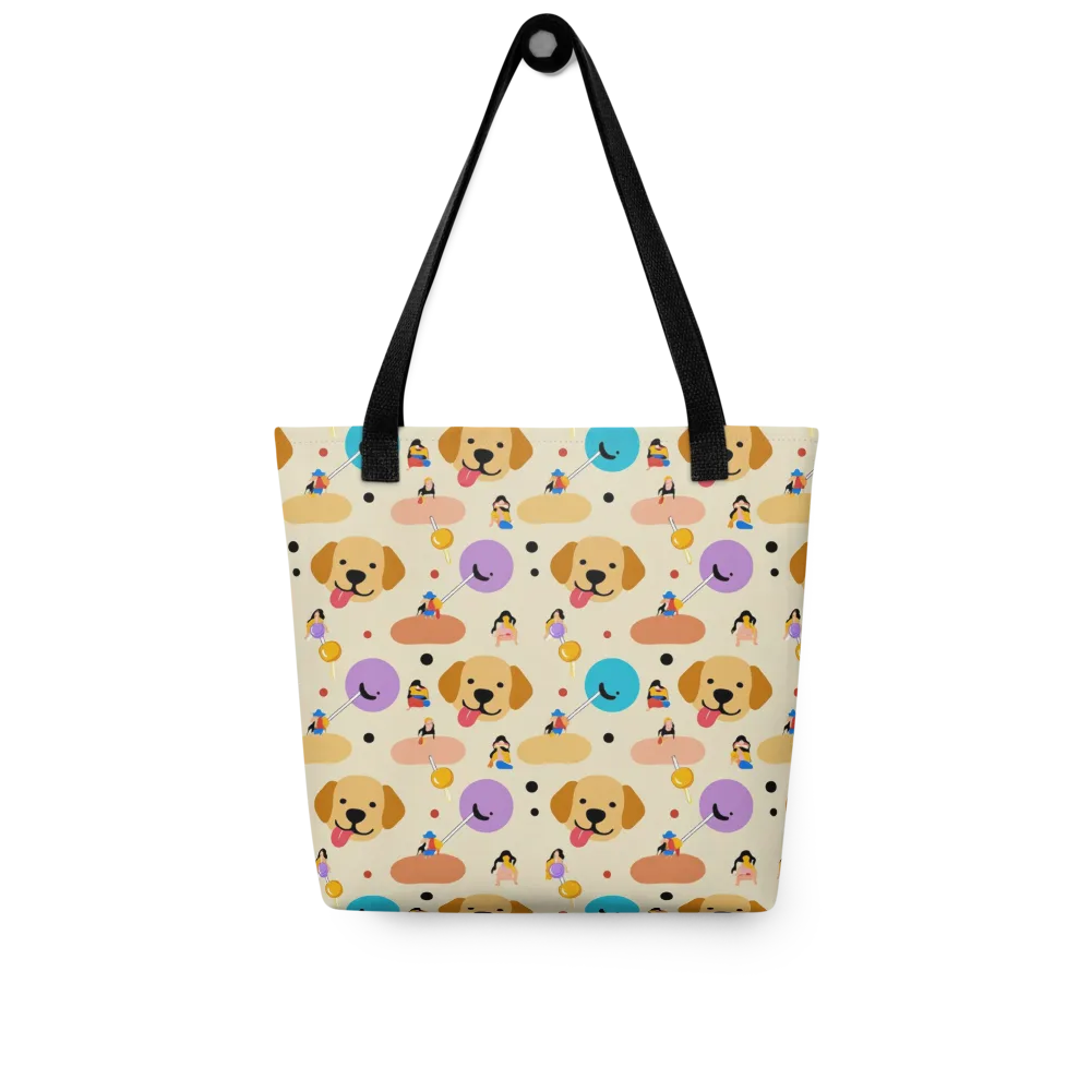 Paws And Pops on Tote Bag — Front