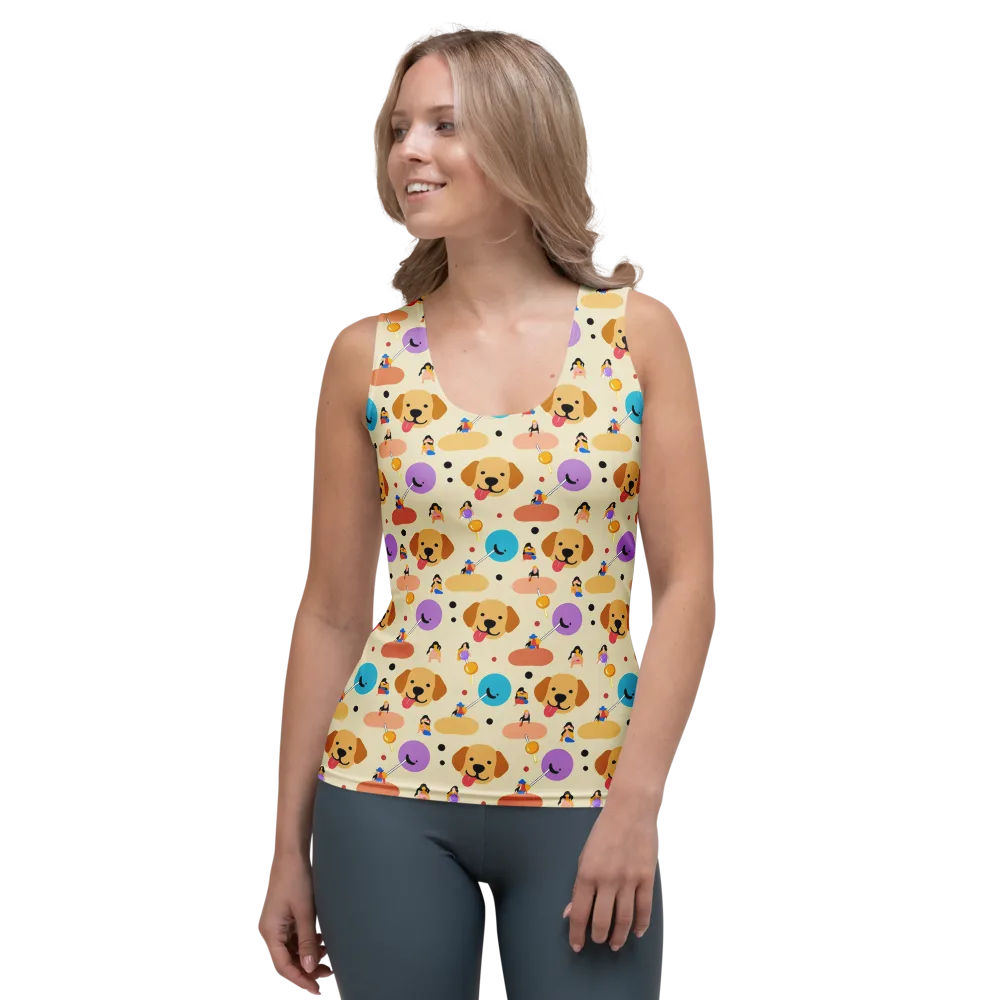 Paws And Pops on Women's Tank Top — Front