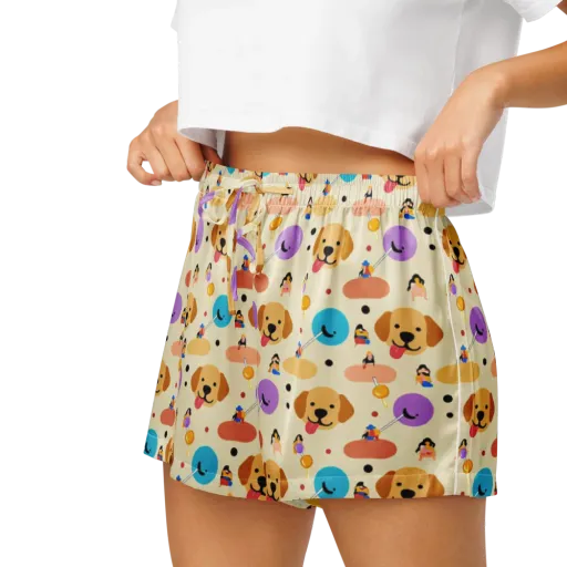 Paws And Pops on a Women's Pajama Shorts