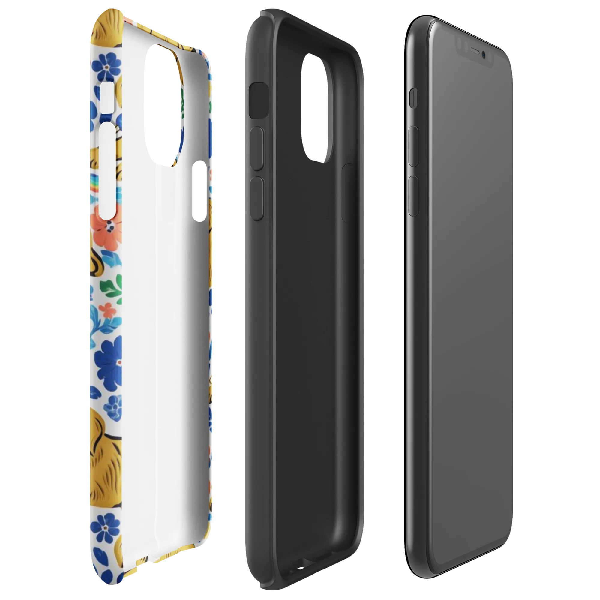 Golden Hour Hounds on Tough Case for iPhone® — Right