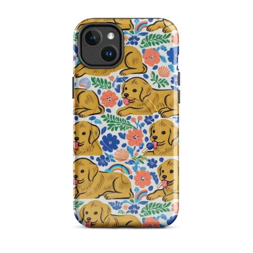 Golden Hour Hounds on a MagSafe Tough Case for iPhone®