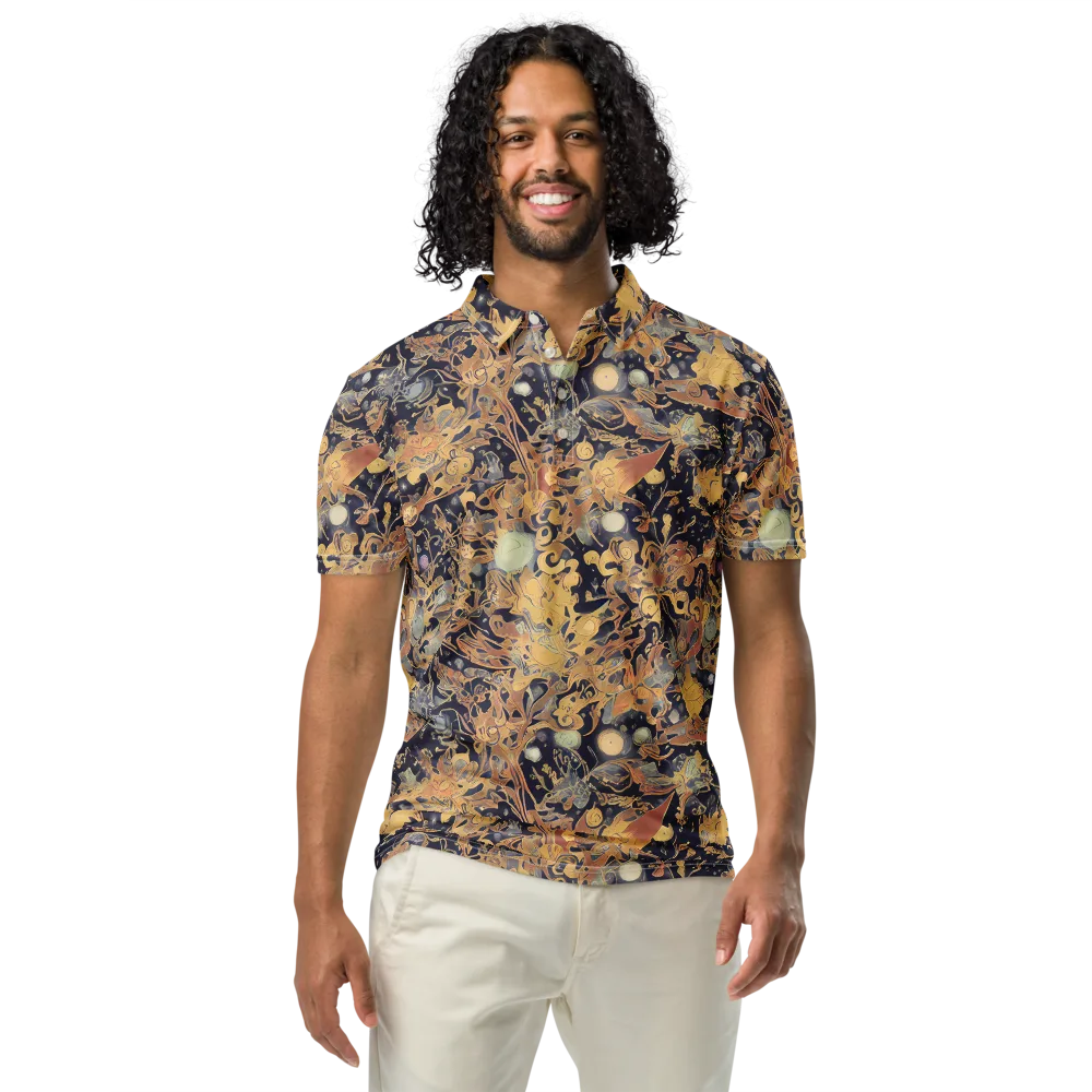 Kessel's Dream on Men's Slim Fit Polo Shirt — Front