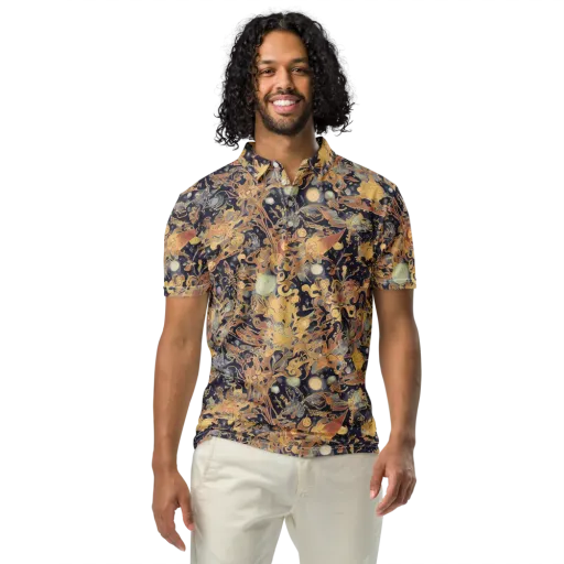 Kessel's Dream on a Men's Slim Fit Polo Shirt