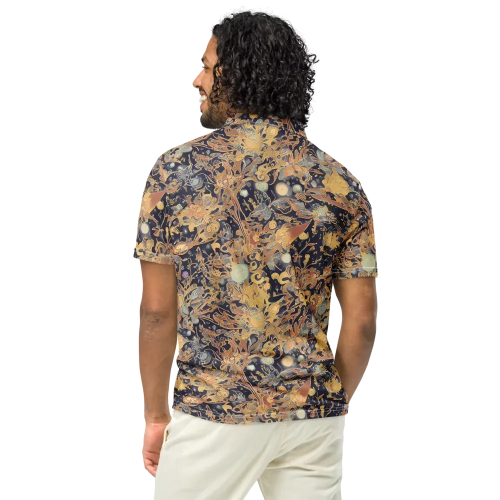 Kessel's Dream on Men's Slim Fit Polo Shirt — Back