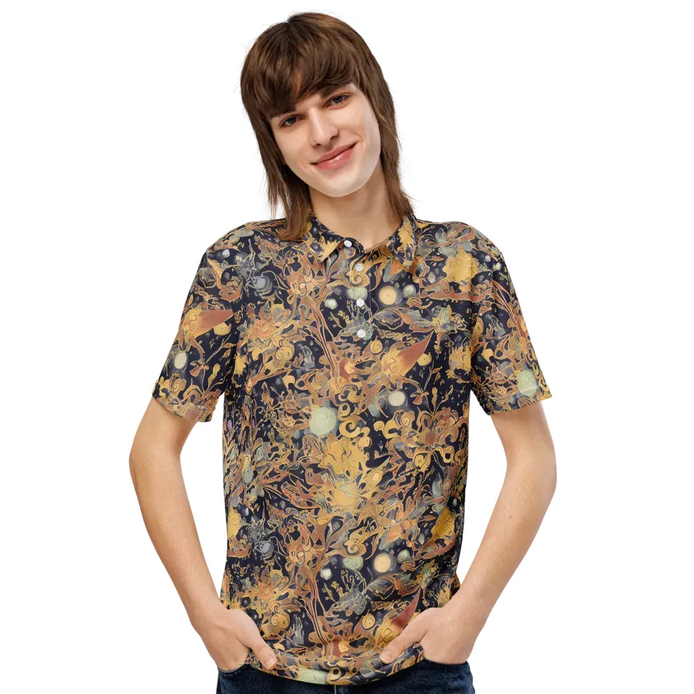 Kessel's Dream on Men's Slim Fit Polo Shirt — Front