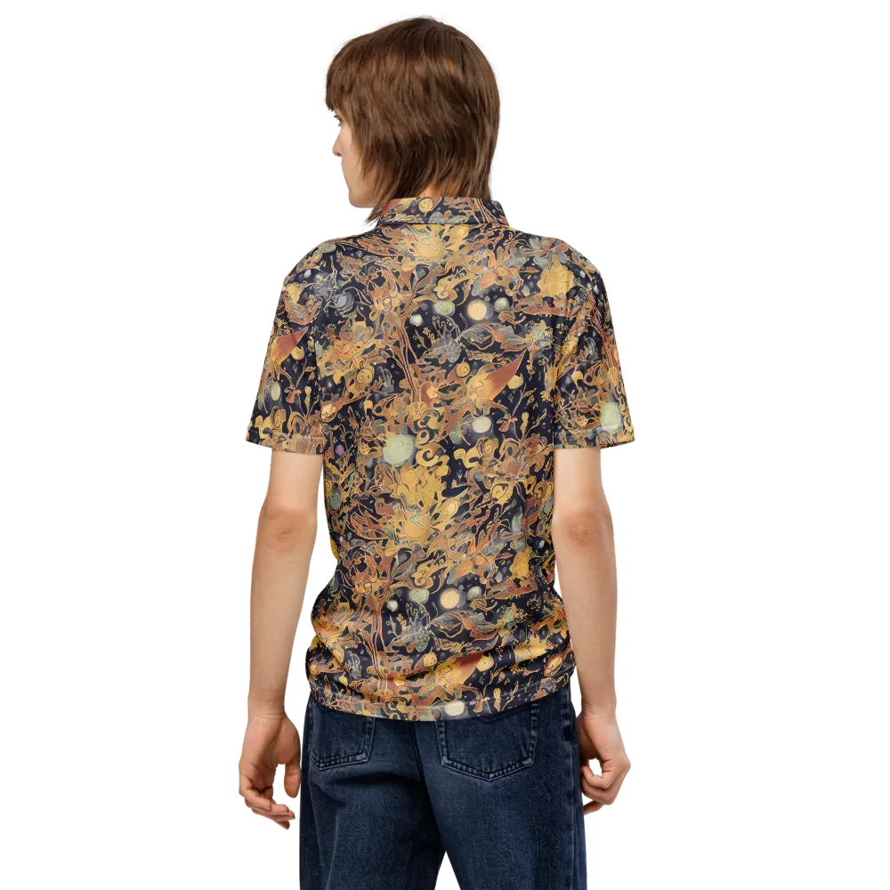 Kessel's Dream on Men's Slim Fit Polo Shirt — Back