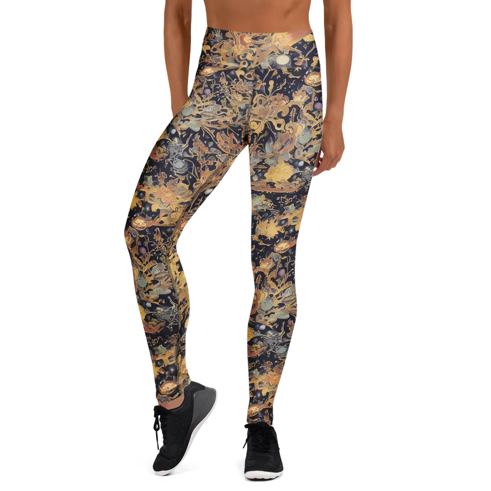 Kessel's Dream on Yoga Leggings — Front