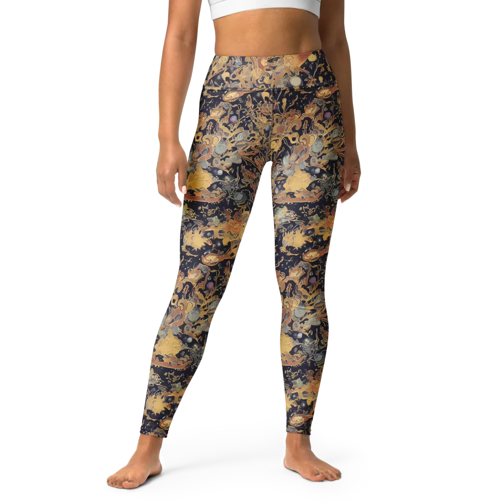 Kessel's Dream on Yoga Leggings — Front