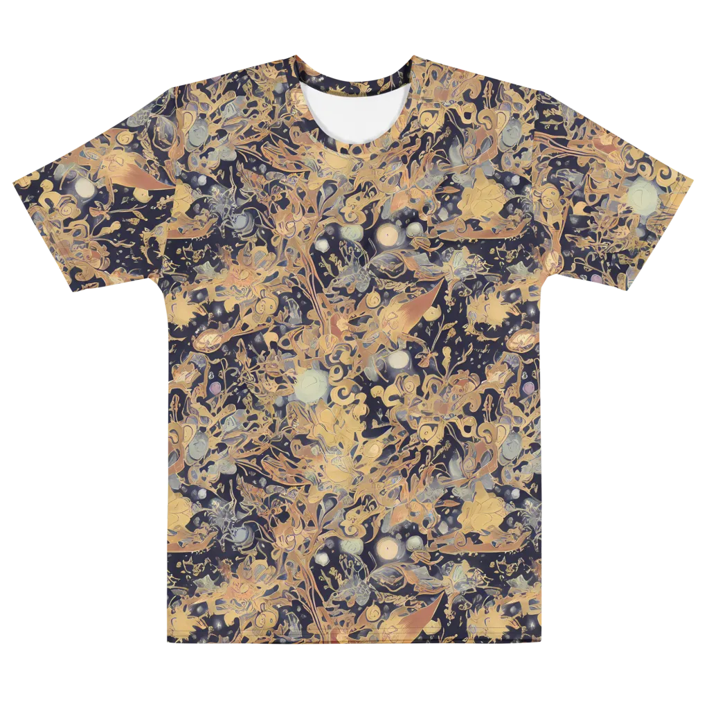 Kessel's Dream on Men's Cotton Crew Neck T-Shirt — Front