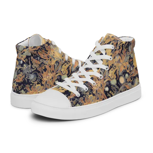 Kessel's Dream on a Men's High Top Canvas Shoes