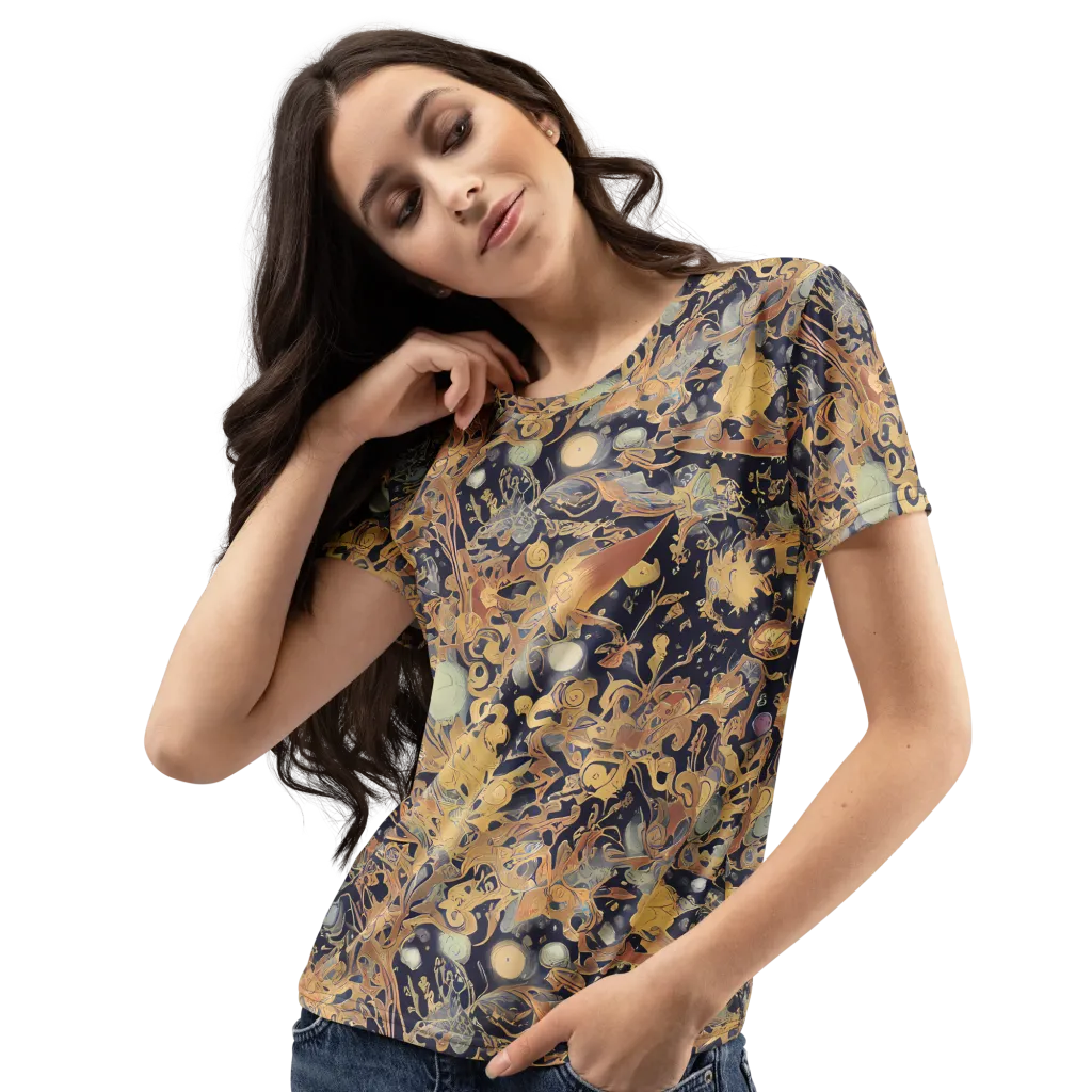 Kessel's Dream on Women's Crew Neck T-Shirt — Left Front