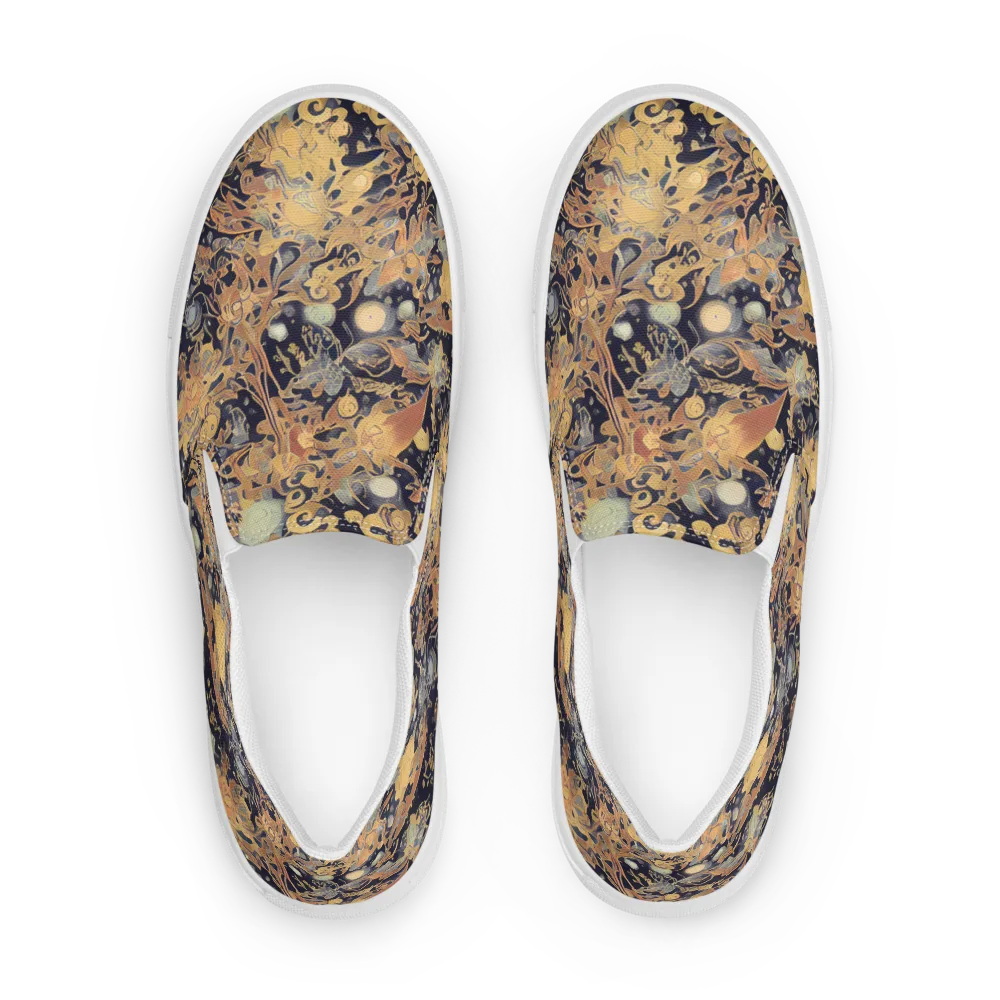Kessel's Dream on Men's Slip-On Canvas Shoes — Front