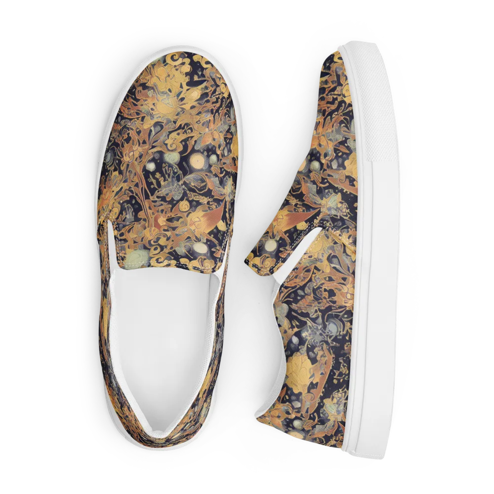 Kessel's Dream on Men's Slip-On Canvas Shoes — Front