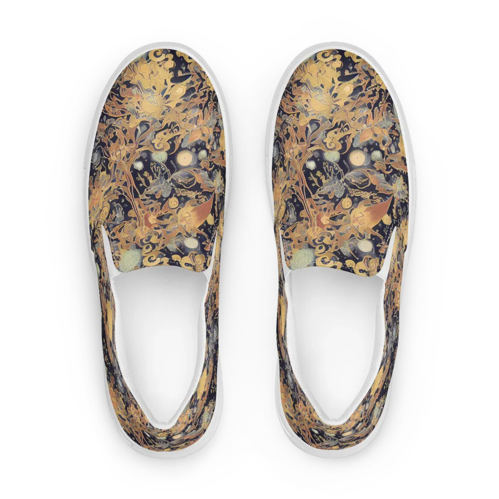 Kessel's Dream on Women's Slip-On Canvas Shoes — Front