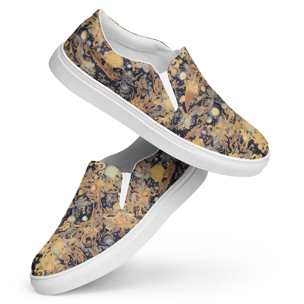 Kessel's Dream on Women's Slip-On Canvas Shoes — Front