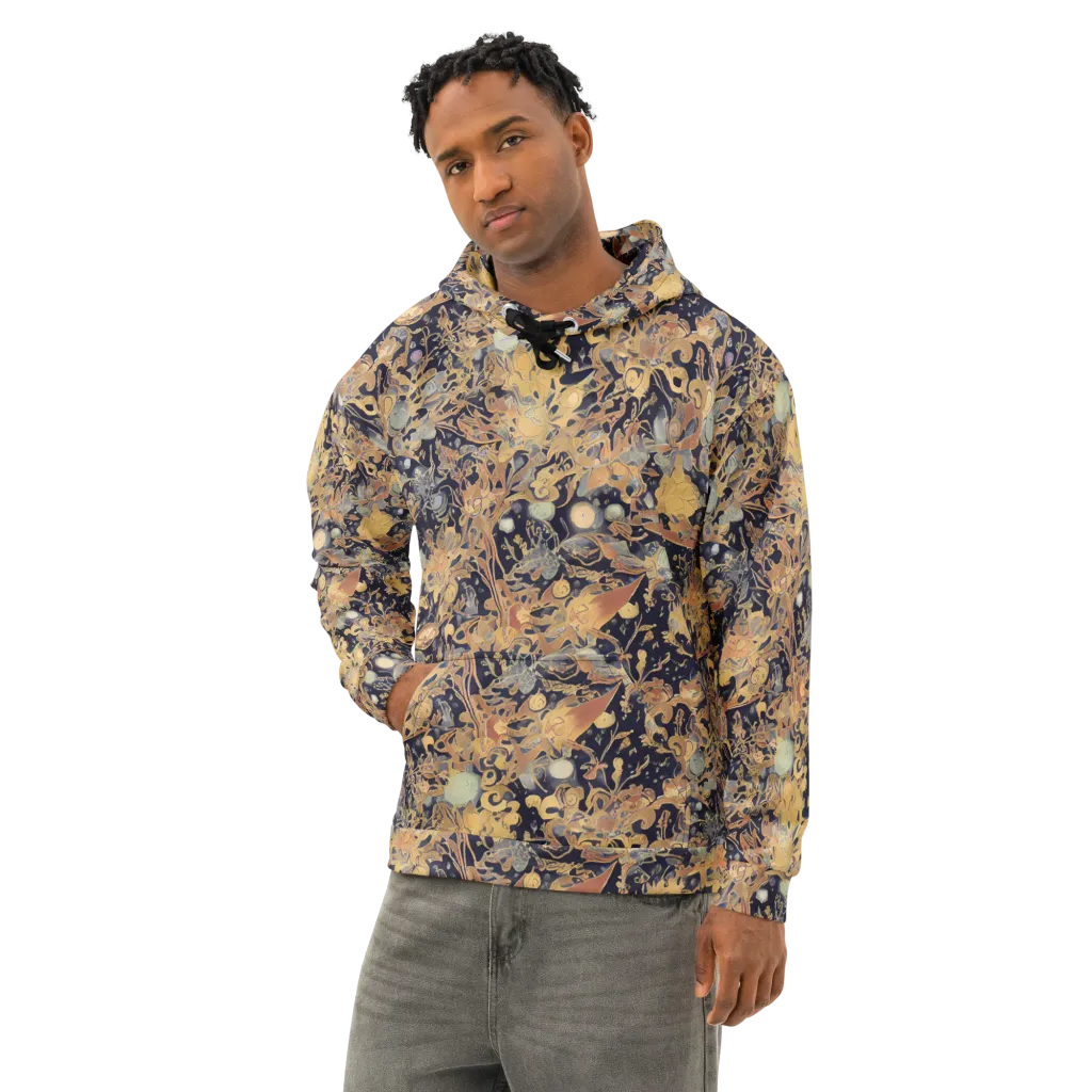 Kessel's Dream on Cotton Hoodie — Left Front